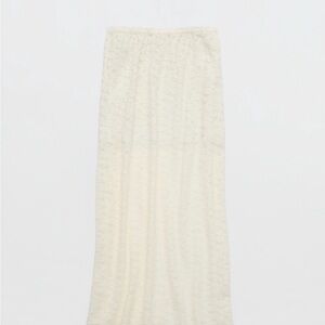 Aerie vintage lace maxi skirt